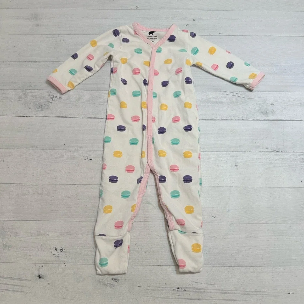 Monica &‎ Andy baby girls macaroon one piece 6-9 months